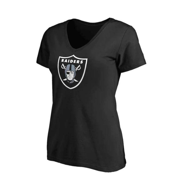 Fanatics Raiders W Primary Logo Black V