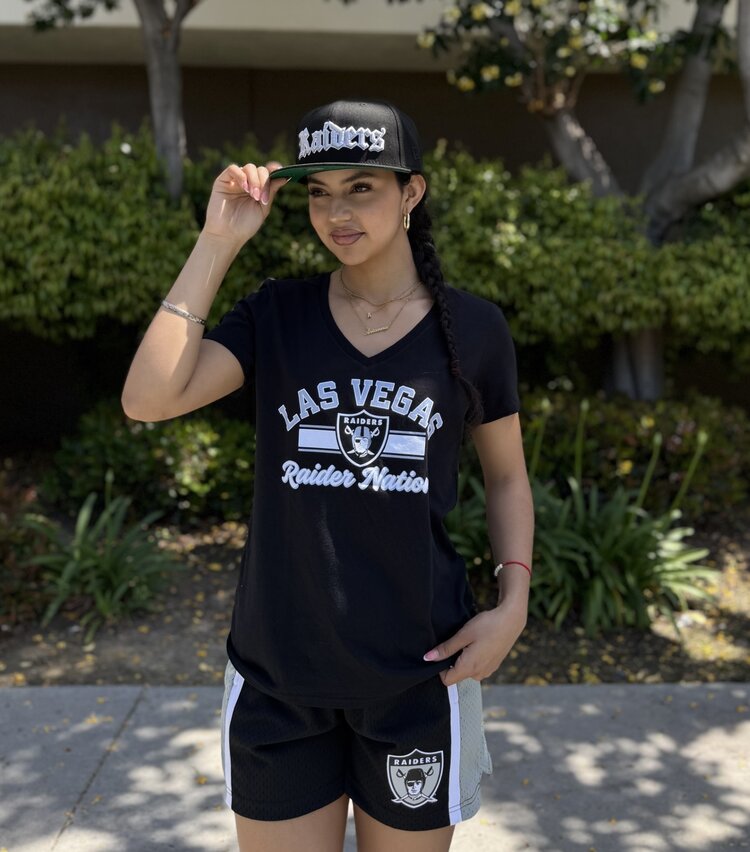 Fanatics Raiders W Game Used V-Neck