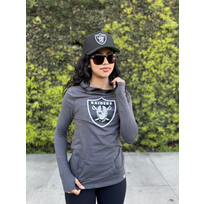 Majestic Raiders W Great Play L/S Hood