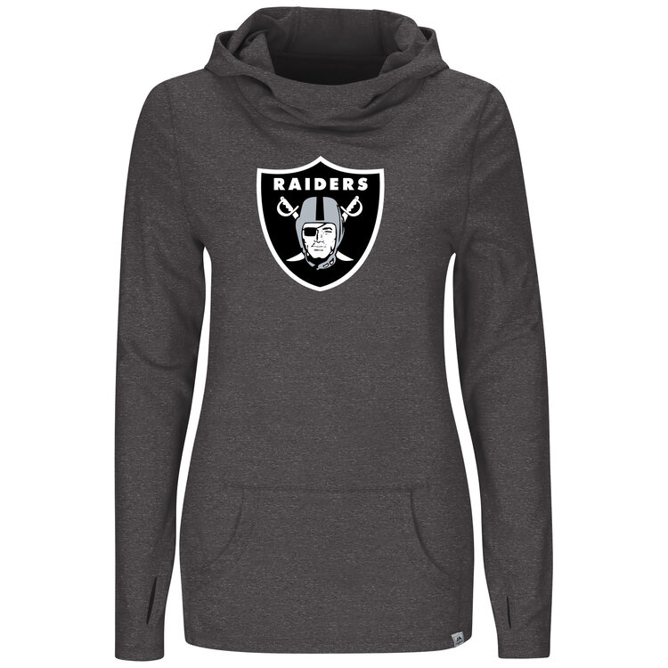 Majestic Raiders W Great Play L/S Hood
