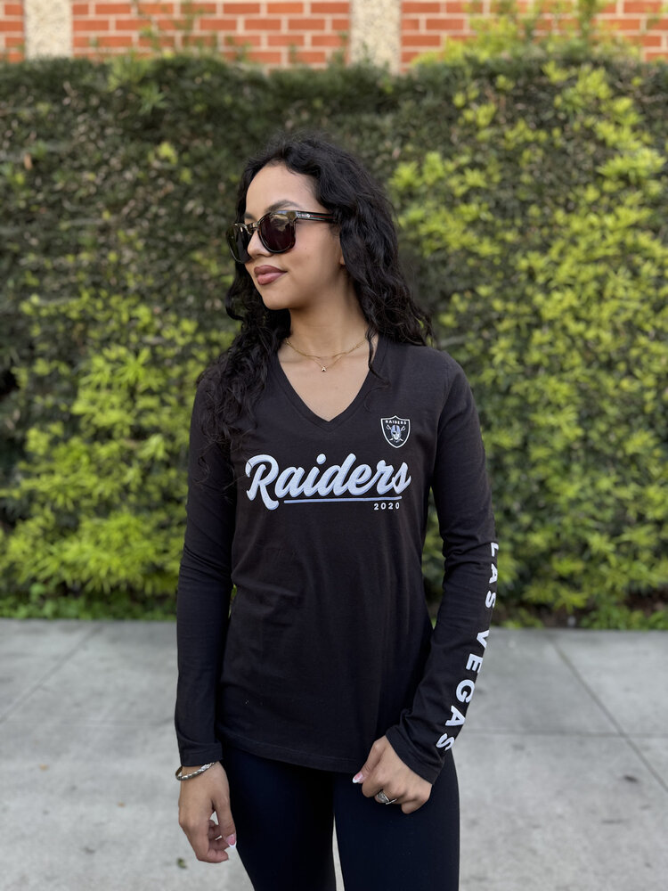Fanatics Raiders W Drive Forward Blk L/S