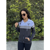 New Era Raiders W NE F/Z Color Block Hoodie