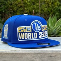 New Era LA Dodgers 2024 World Series Banner Royal