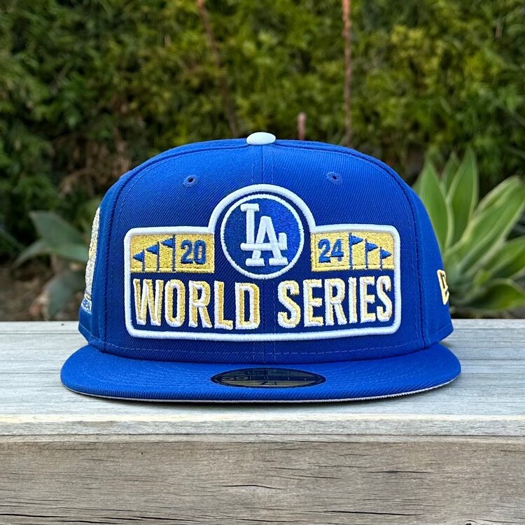 New Era LA Dodgers 2024 World Series Banner Royal