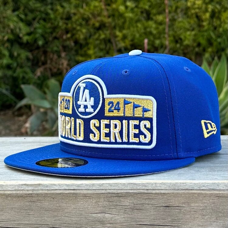 New Era LA Dodgers 2024 World Series Banner Royal