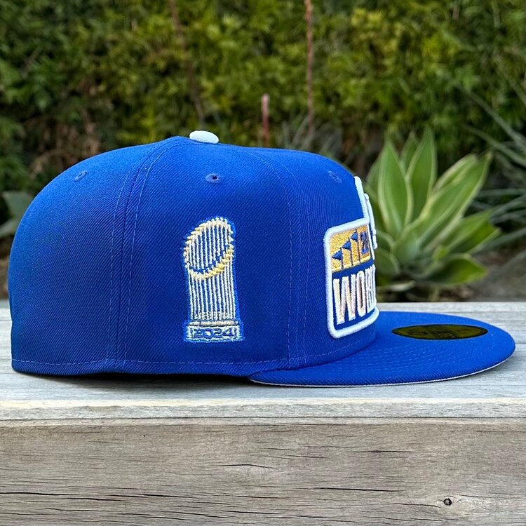 New Era LA Dodgers 2024 World Series Banner Royal