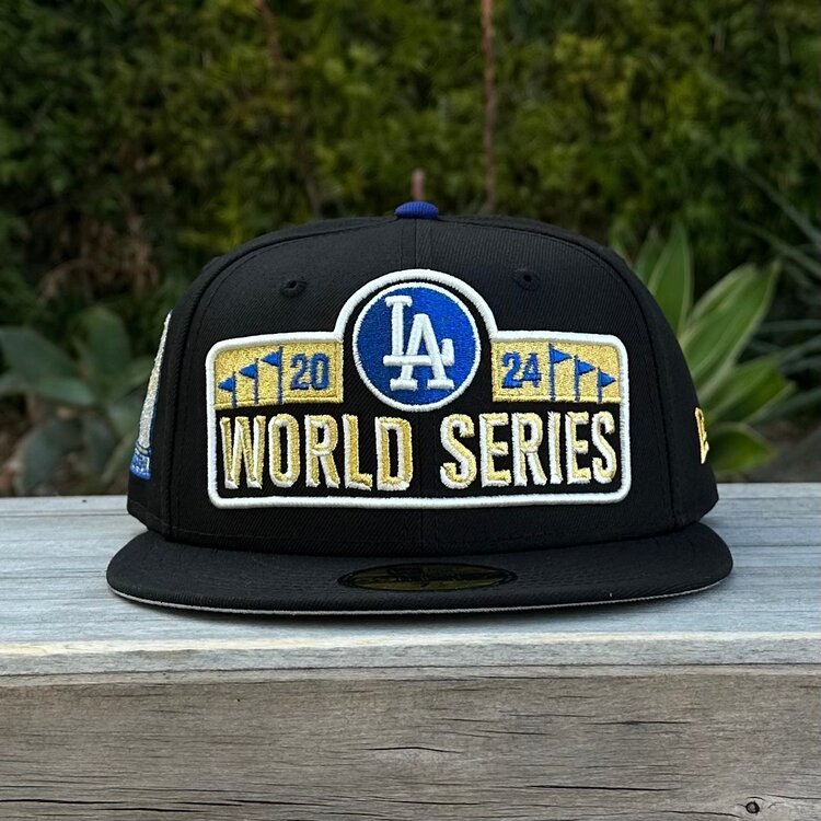 New Era LA Dodgers 2024 World Series Banner Black