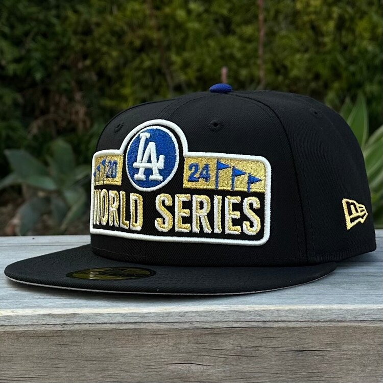 New Era LA Dodgers 2024 World Series Banner Black