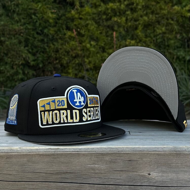 New Era LA Dodgers 2024 World Series Banner Black