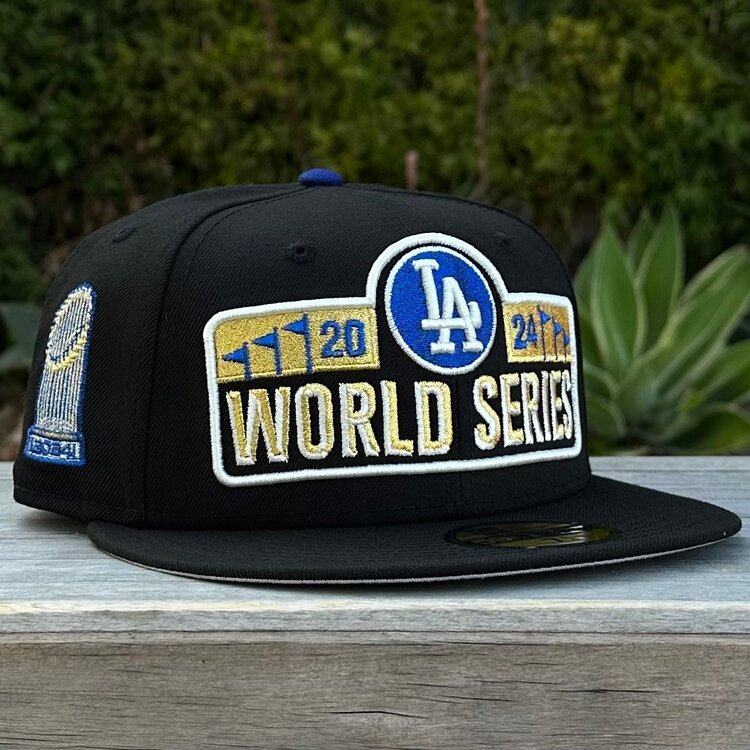 New Era LA Dodgers 2024 World Series Banner Black