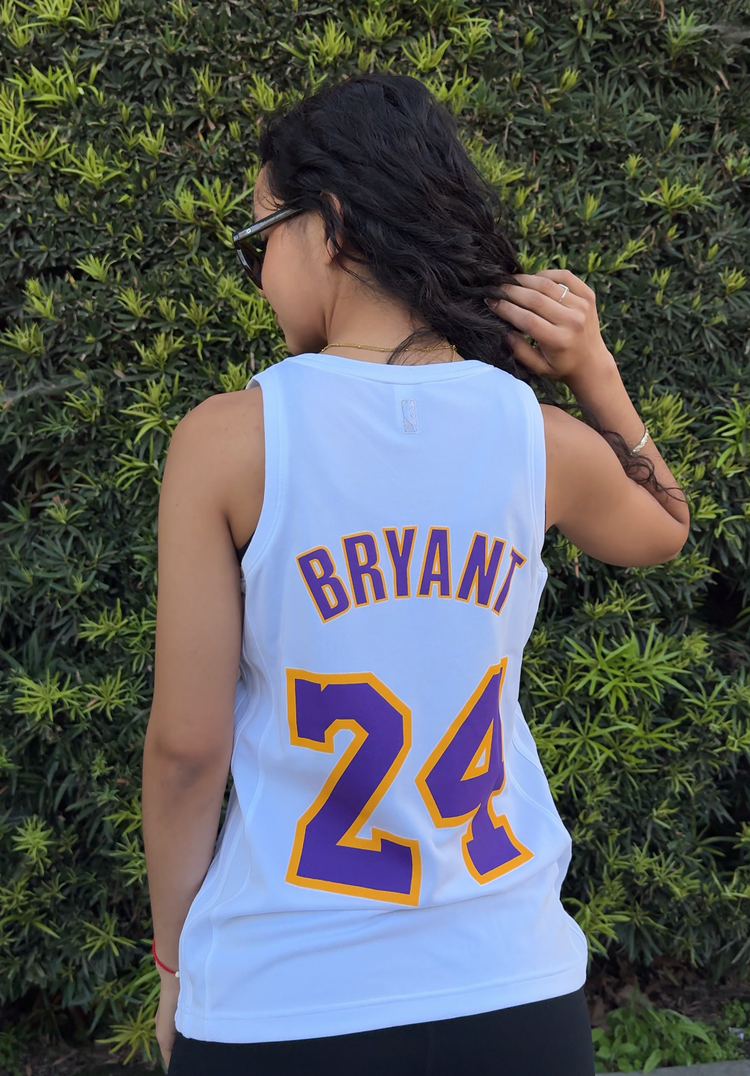 Adidas LA Lakers Adidas Womens Kobe 24 White