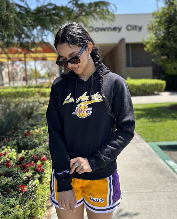 Mitchell and Ness NBA Los Angeles Lakers W M&N Winning Team Hoody