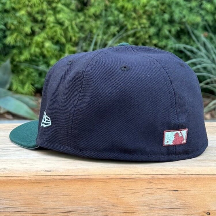 New Era Dodgers Navy/Dk Green 100th