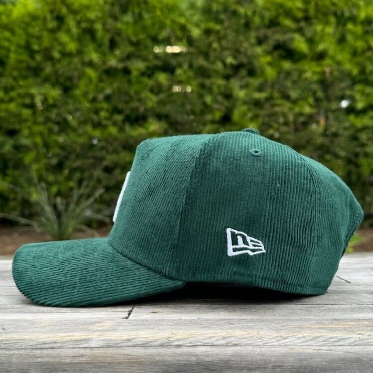 New Era LA Dark Green Corduroy 940 A-Frame