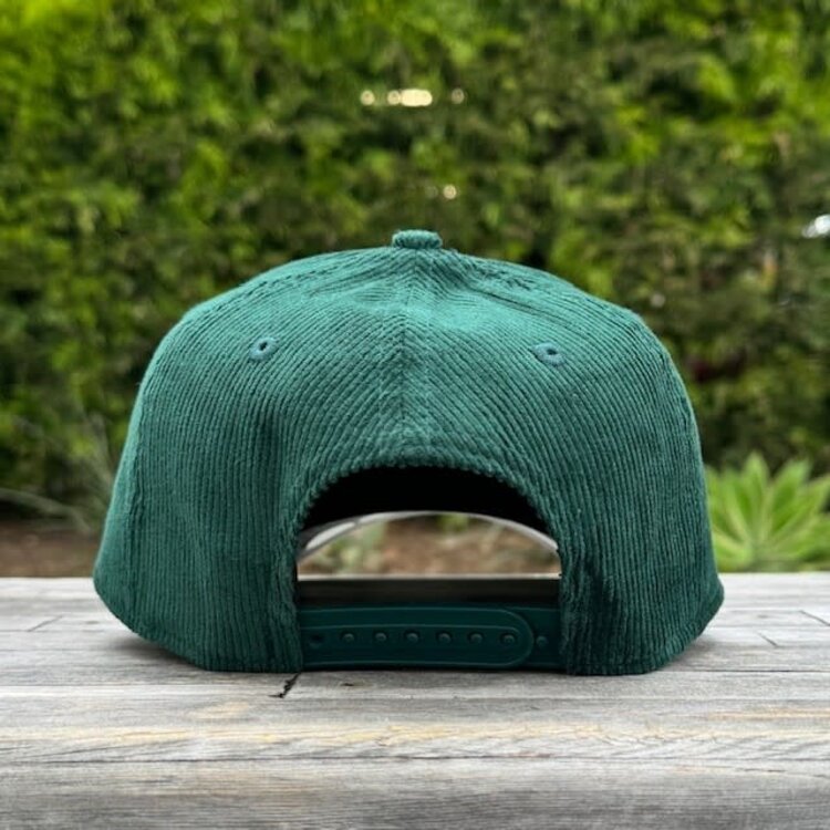 New Era LA Dark Green Corduroy 940 A-Frame