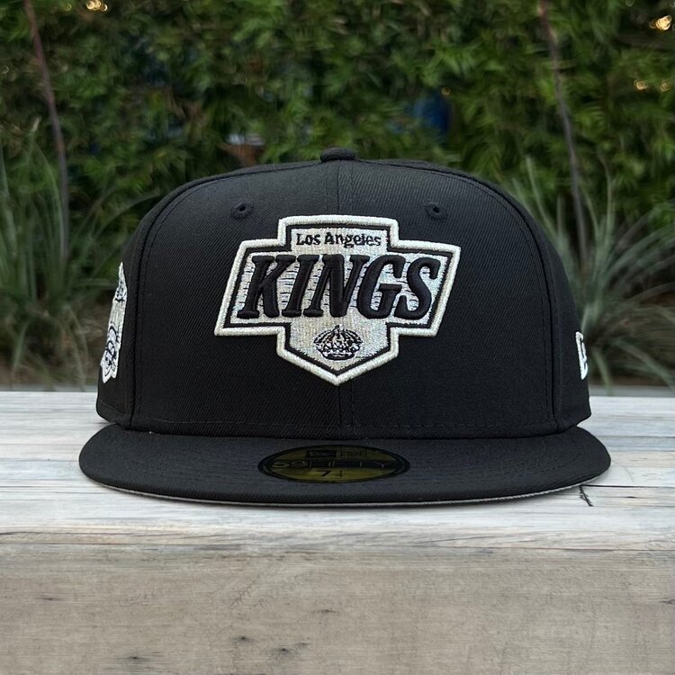 New Era LA Kings Black Chevron Metallic Silver Stadium SP