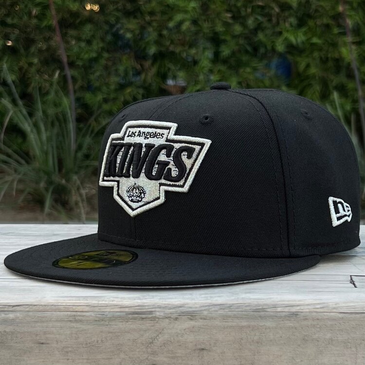 New Era LA Kings Black Chevron Metallic Silver Stadium SP