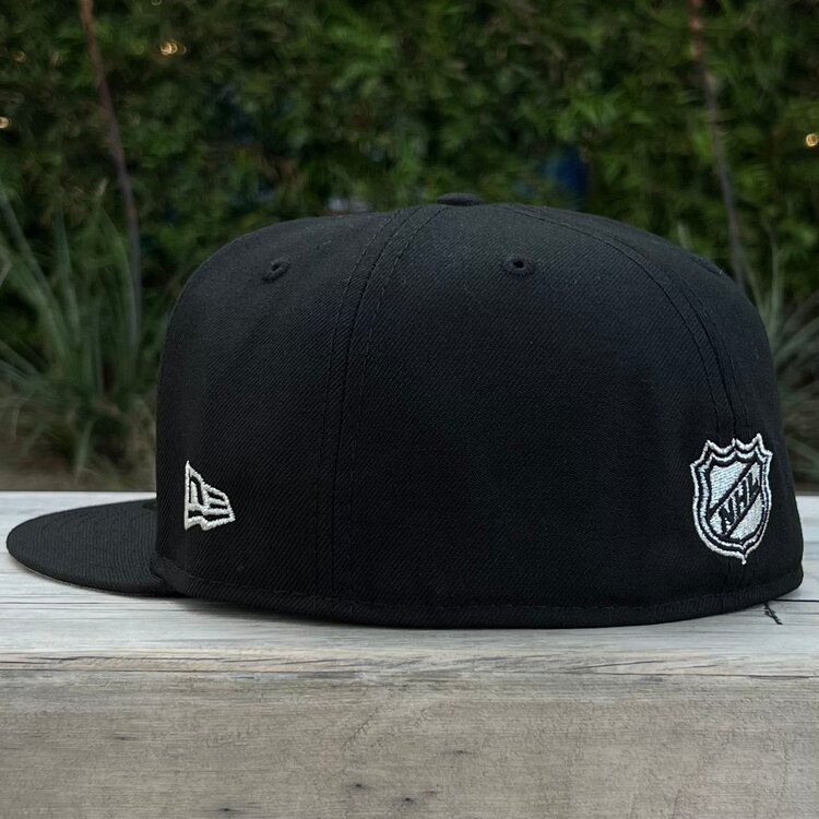 New Era LA Kings Black Chevron Metallic Silver Stadium SP