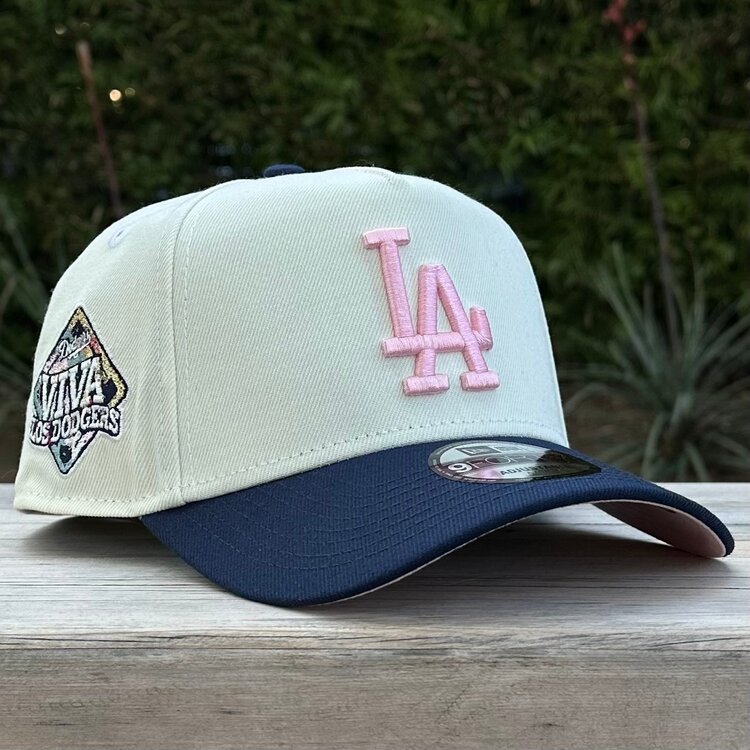 New Era LA Ivory/Navy Viva SP Pink UV 940 A-Frame
