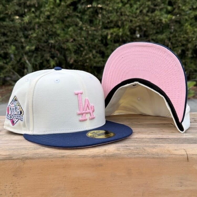 New Era LA Ivory/Navy Viva SP Pink UV