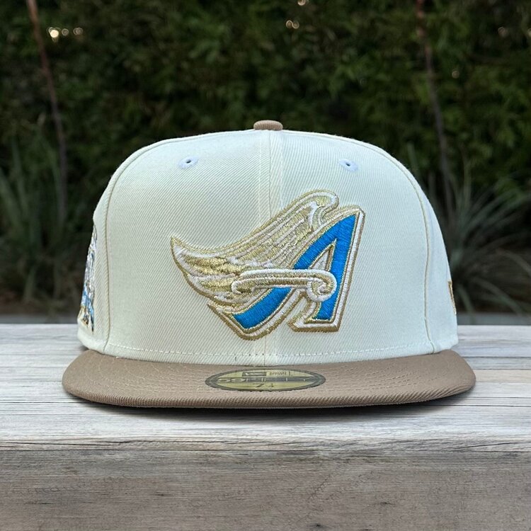 New Era Angels Ivory/Khaki Metallic 50th Anniversary