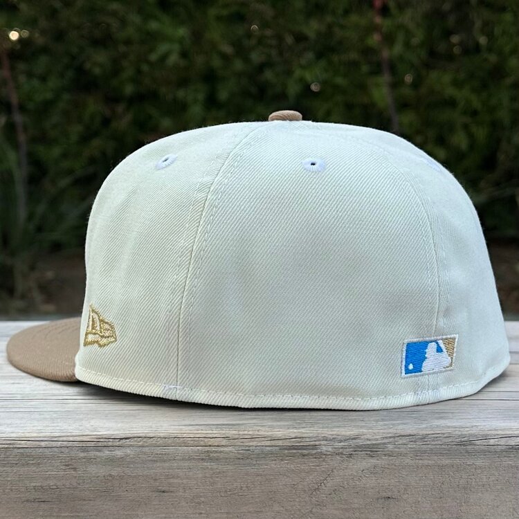 New Era Angels Ivory/Khaki Metallic 50th Anniversary