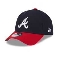 New Era Atlanta Braves Navy/Red Team 940 A-Frame