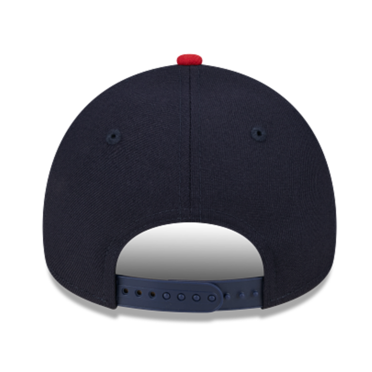 New Era Atlanta Braves Navy/Red Team 940 A-Frame