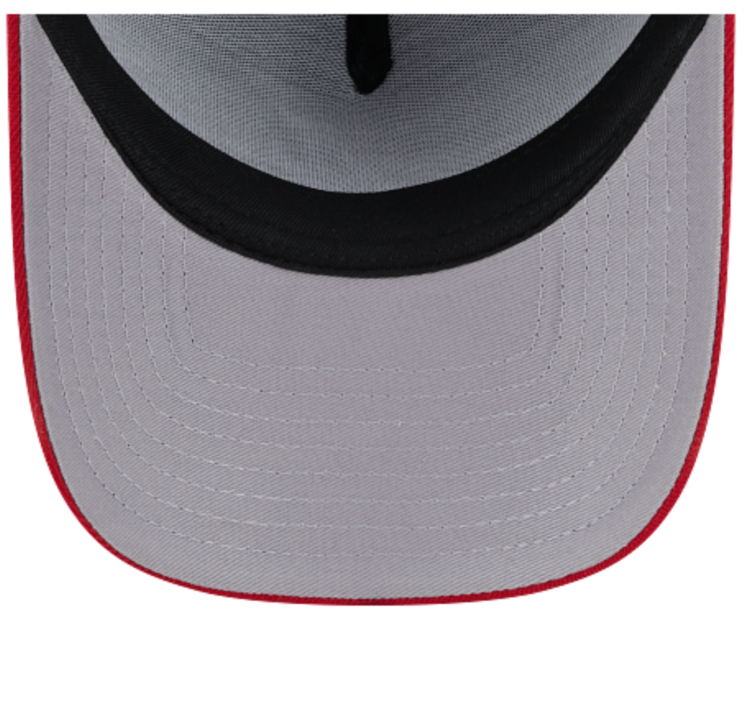 New Era Atlanta Braves Navy/Red Team 940 A-Frame