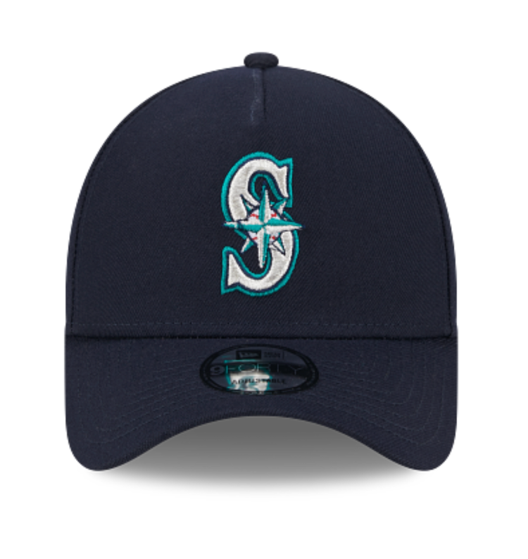 New Era Seattle Mariners Navy Team 940 A-Frame
