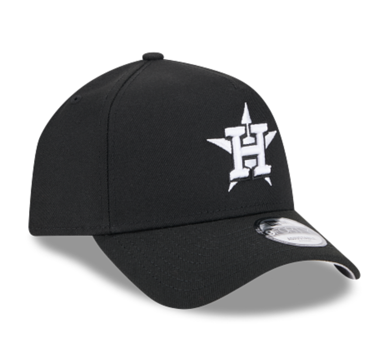 New Era Houston Astros Black White 940 A-Frame
