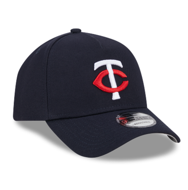 New Era Minnesota Twins Navy Team 940 A-Frame