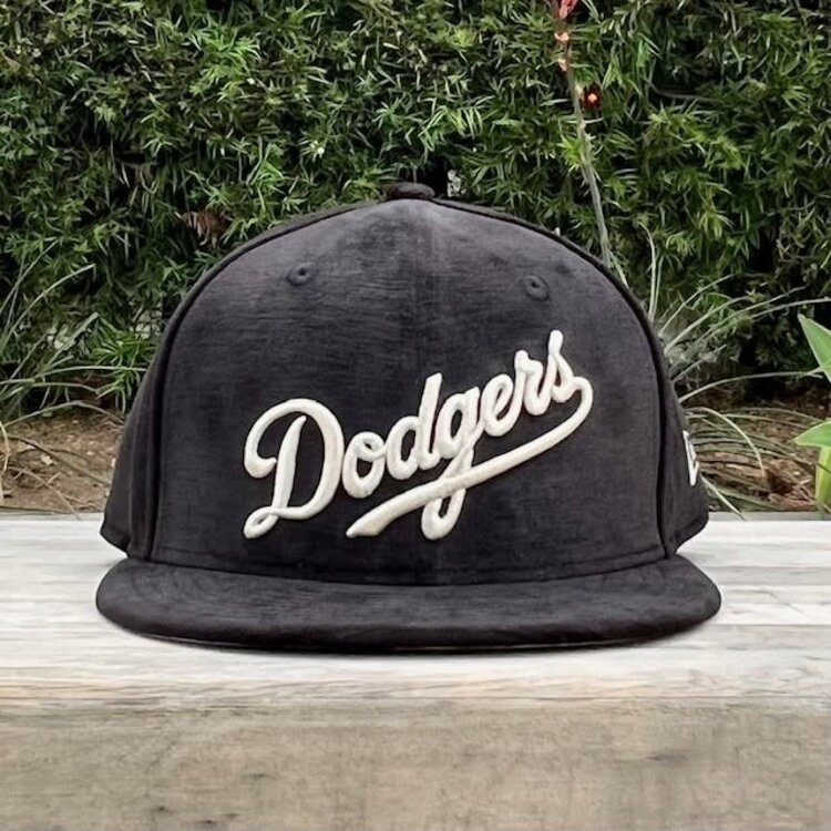 New Era LA Dodgers 59Fifty Day Wordmark Black Velvet