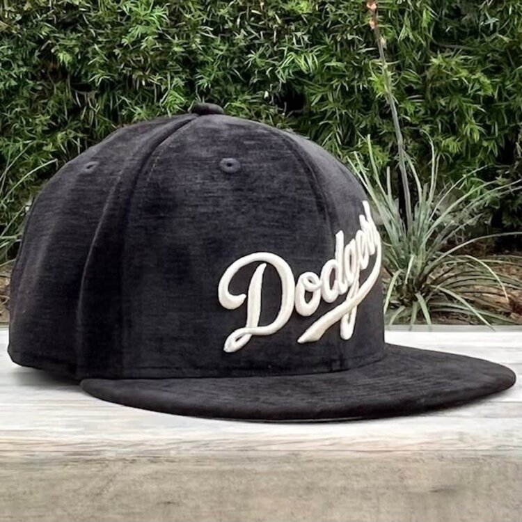 New Era LA Dodgers 59Fifty Day Wordmark Black Velvet