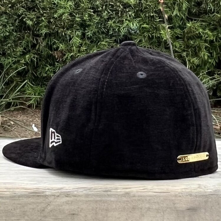 New Era LA Dodgers 59Fifty Day Wordmark Black Velvet