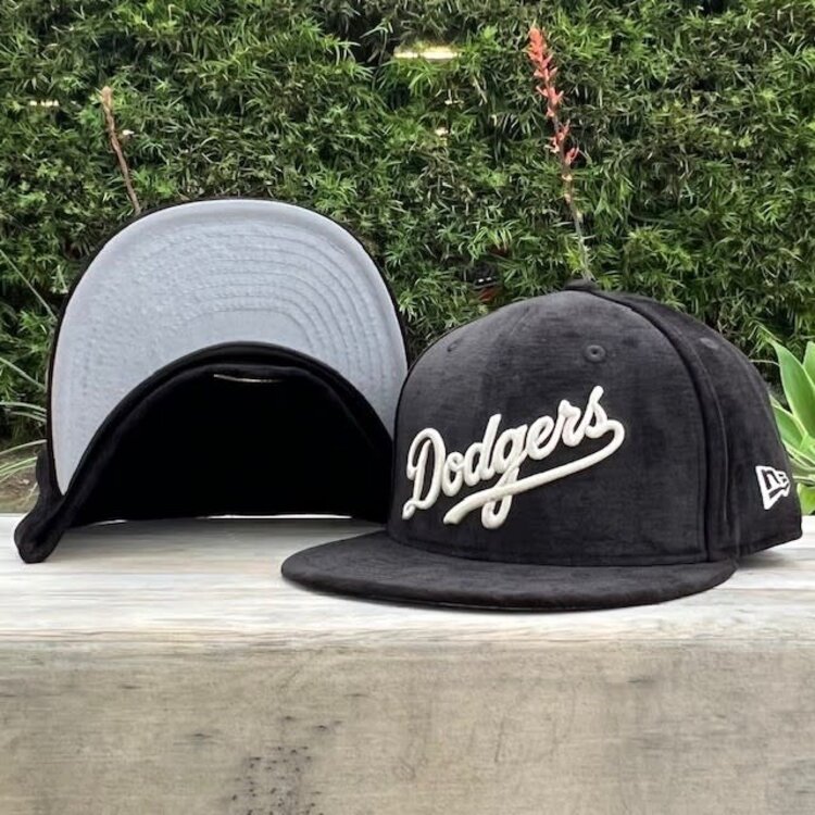 New Era LA Dodgers 59Fifty Day Wordmark Black Velvet
