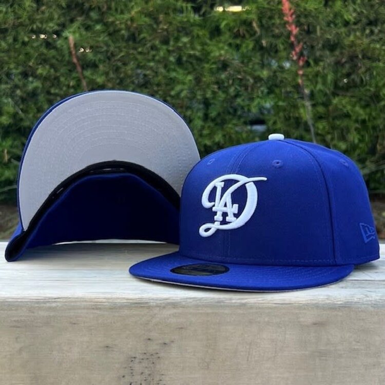 New Era LA City Connect Royal White Fitted