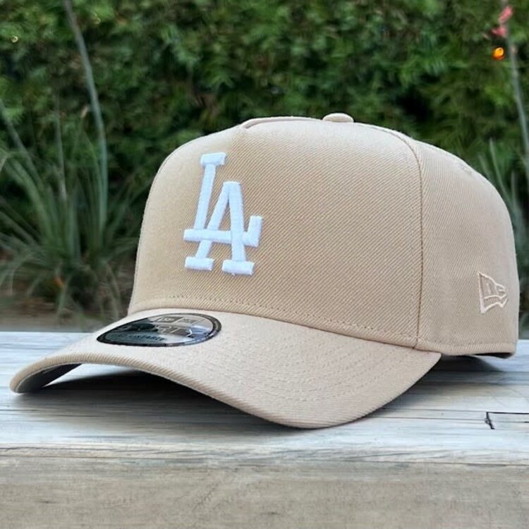 New Era LA Light Khaki White 940 A-Frame