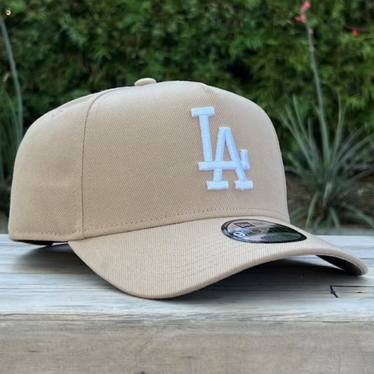 New Era LA Light Khaki White 940 A-Frame