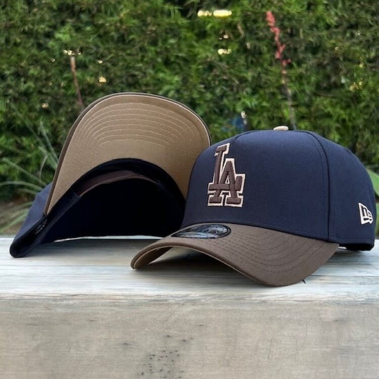 New Era LA Navy/Brown Outline 940 AF