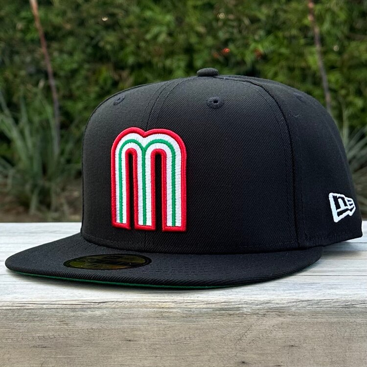 New Era Mexico Black "M" w/Flag GUV