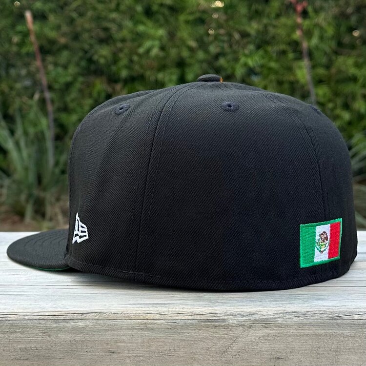 New Era Mexico Black "M" w/Flag GUV