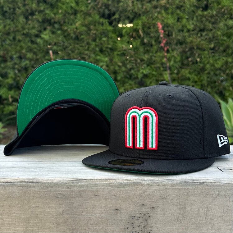 New Era Mexico Black "M" w/Flag GUV