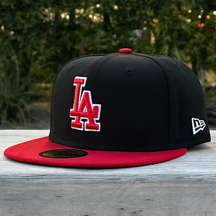 New Era LA Dodgers Black/Red Red-White