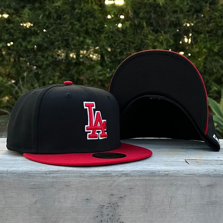 New Era LA Dodgers Black/Red Red-White