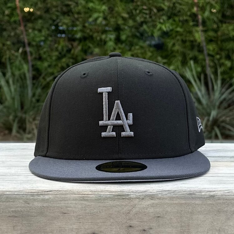 New Era LA Dodgers Black/Graphite Fitted