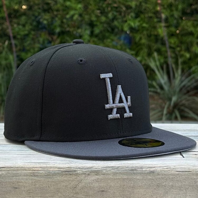 New Era LA Dodgers Black/Graphite Gray UV