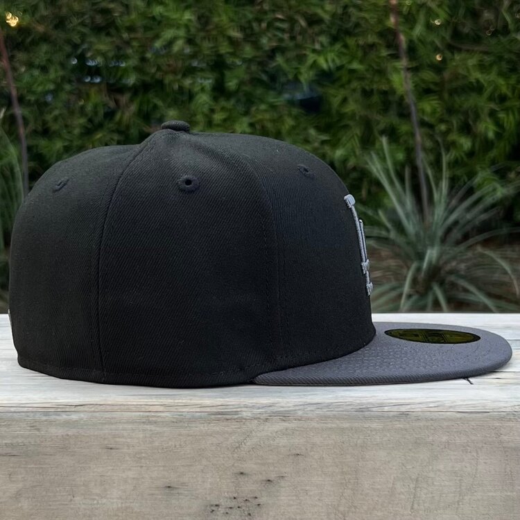 New Era LA Dodgers Black/Graphite Gray UV