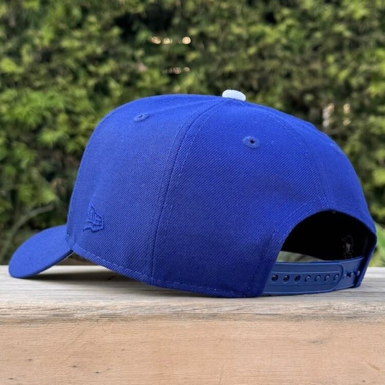 New Era LA Dodgers Royal White Button 2024 World Series Side Patch 940 A-Frame