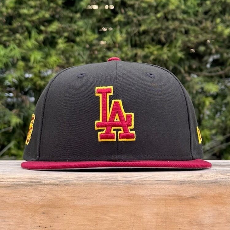 New Era LA Black/Cardinal Tommy Trojan SP